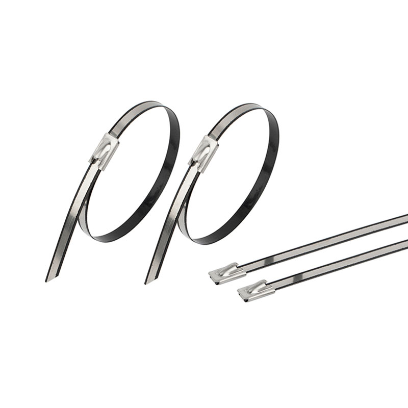 Semi Coated Ball Lock Cable Ties